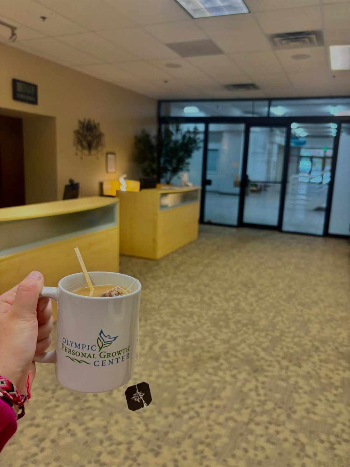 The welcoming lobby of our Port Angeles office