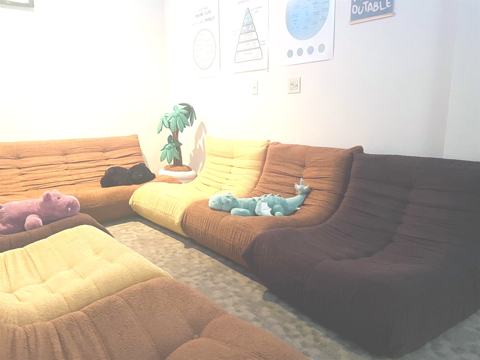 Our teen group room